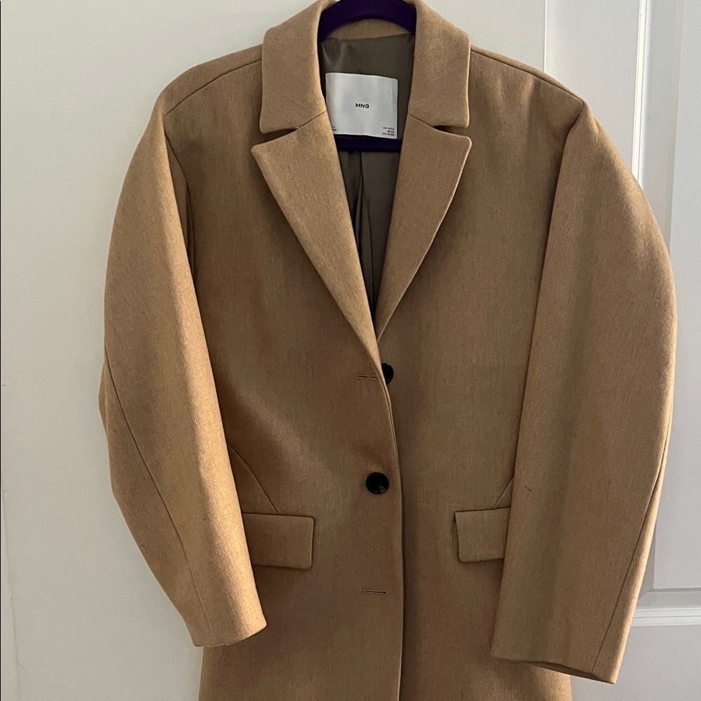 Mango Women's Camel Trench Coat - Worn ONCE! - Picture 5 of 5